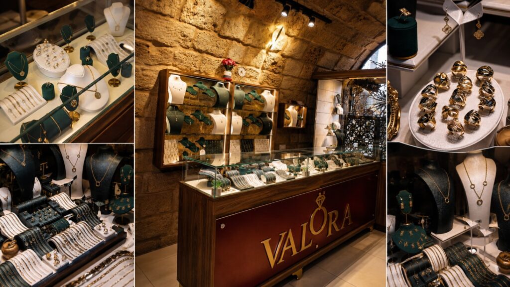 Valora في طرابلس: متجر مجوهرات وساعات بحضور رقمي واضح