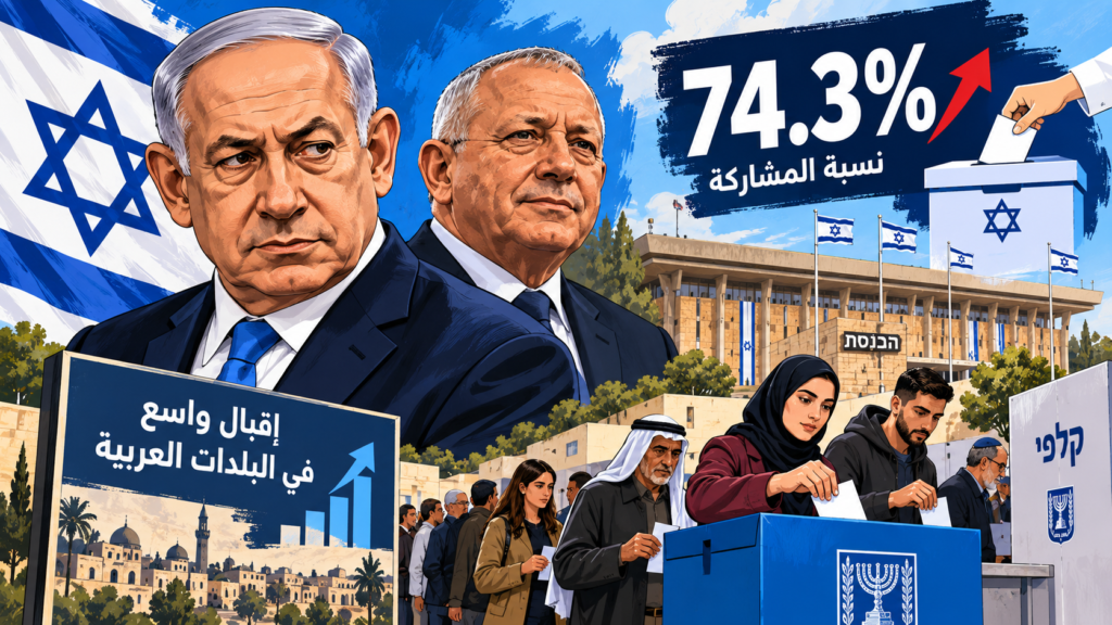 انتخابات الكنيست الإسرائيلي 2026: نتنياهو يتقدم ويفقد الأغلبية… 20261027155723_ogImage_46