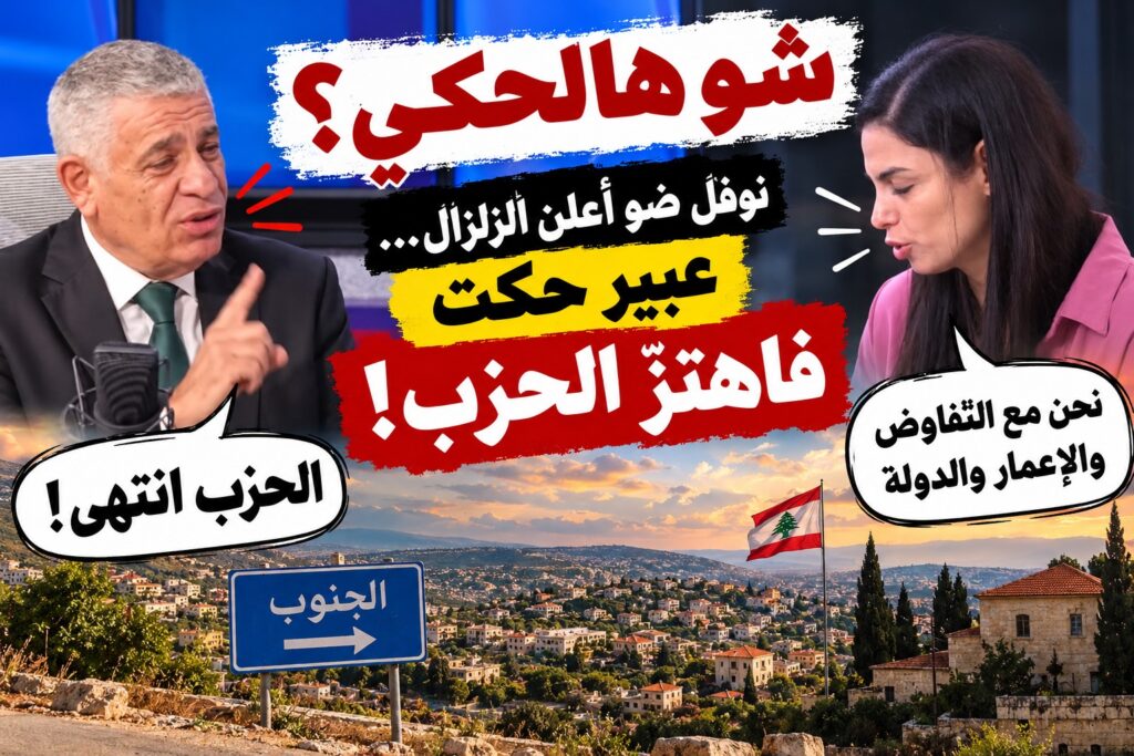 مناظرة نوفل وعبير_ هزّة الحزب